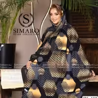 شال کرپ حریر سیمارو