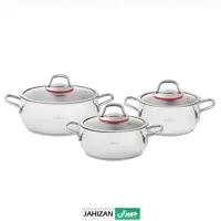 سرویس قابلمه 6پارچه استیل کاراجا ترکیه مدل Sariyer کد1368
