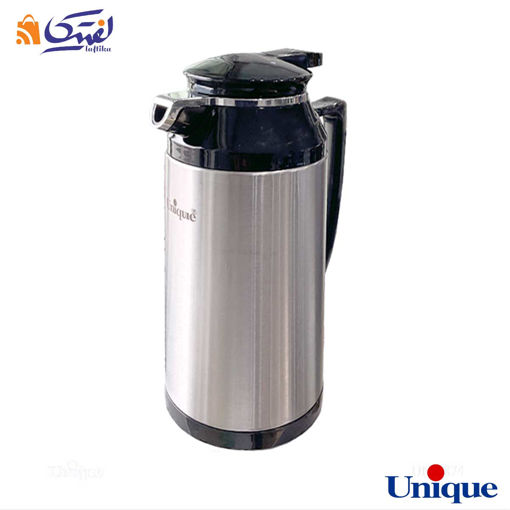 فلاسک 1.6 لیتری شیشه دار استیل یونیک UN-1874