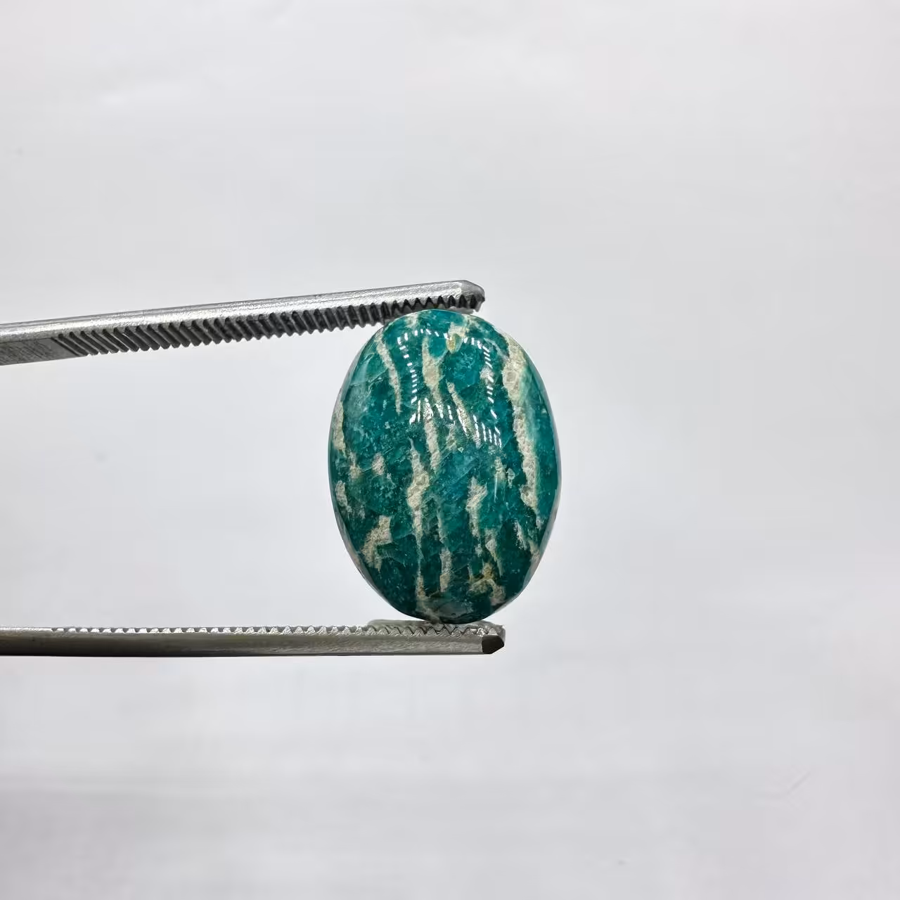 سنگ آمازونیت طبیعی برزیلی دو رنگ235073