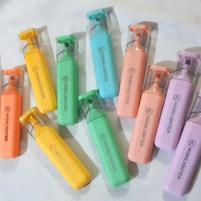 هایلایتر پاستلی