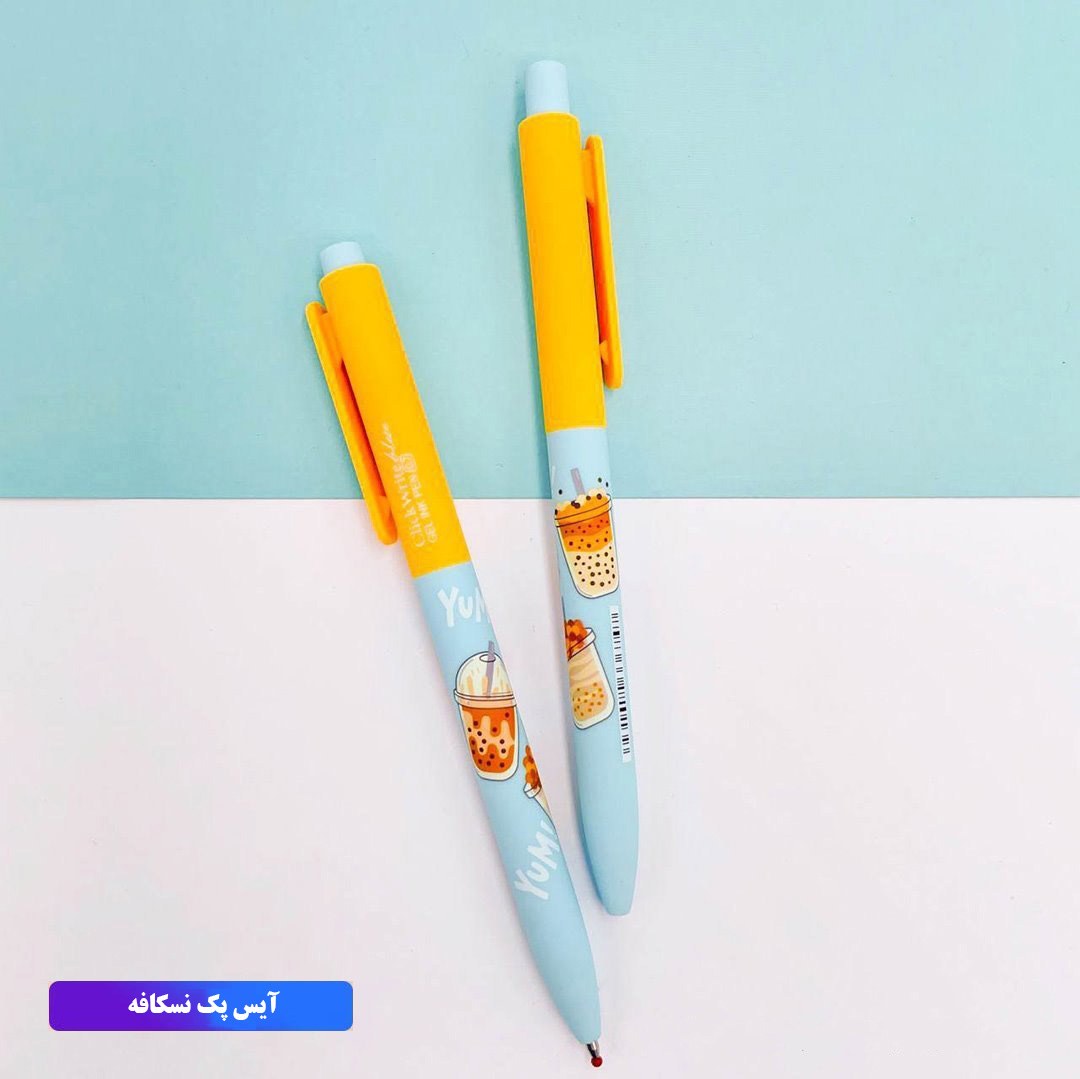 روان نویس طرح دار فانتزی فشاری اسمارت پرینس 7 دهم طرح آیس پک نسکافه