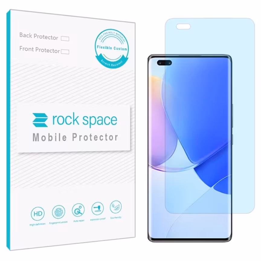 گلس نانو هیدروژل آنتی بلو و ضد ضربه گوشی هواوی Nova 9 Pro برند راک اسپیس 