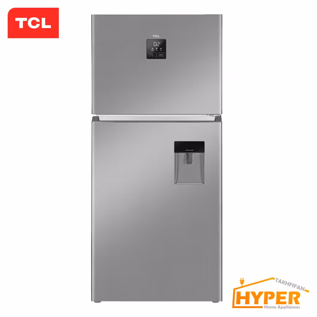 یخچال فریزر تی سی ال TRT-575ESD نقره ای