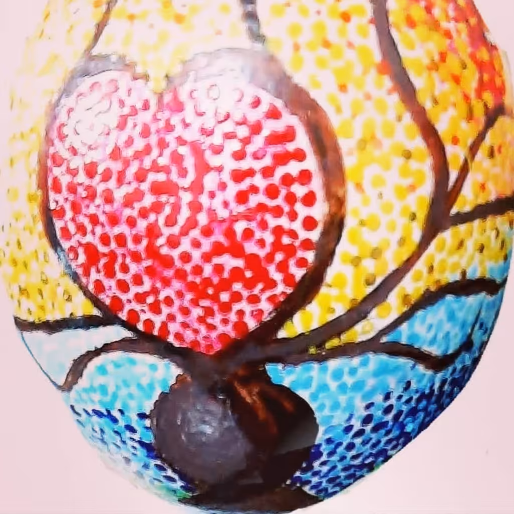 تخم شتر مرغ رنگ امیزی برای هفت سین 