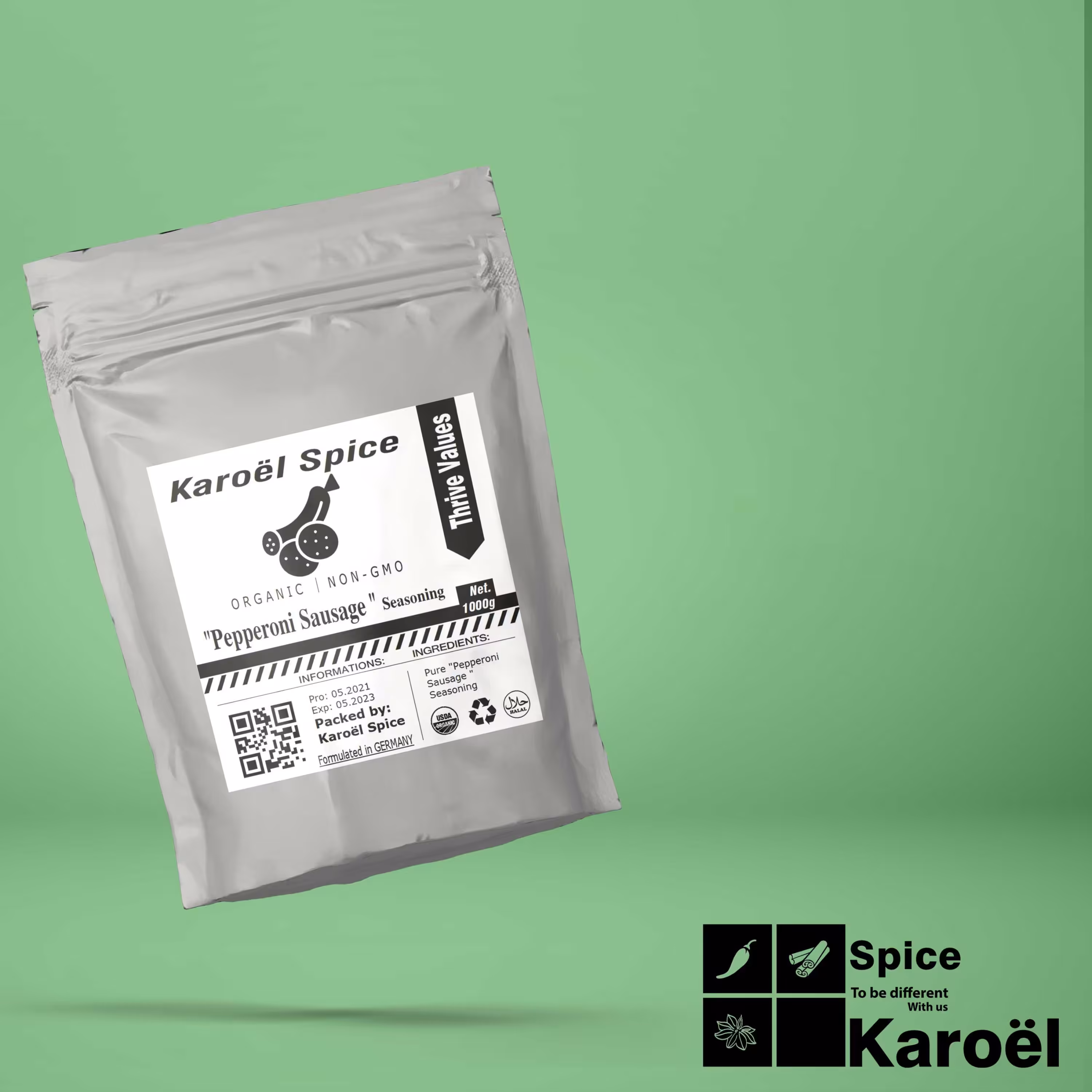 طعم دهنده پپرونی(محصول آلمان)500گرمیKFC