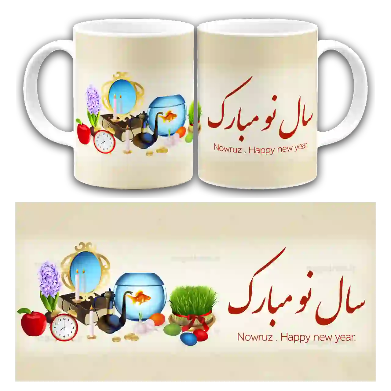 ماگ سال نو مبارک مدل AI1