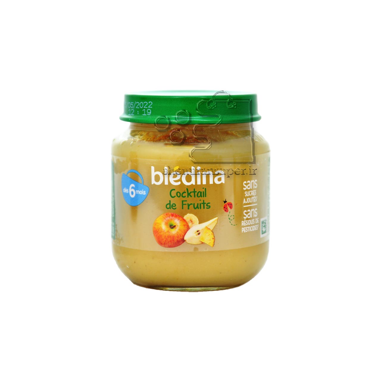 پوره میوه مخلوط ( 6 ماه به بالا ) 130 گرم بلدین - bledina