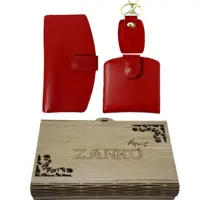 ست سه تیکه زنانه چرم زانکو