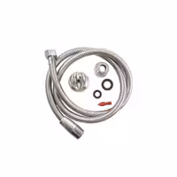 شیلنگ ( شلنگ ) توالت ریز بافت استیل دو پولیشه هانه Haneh