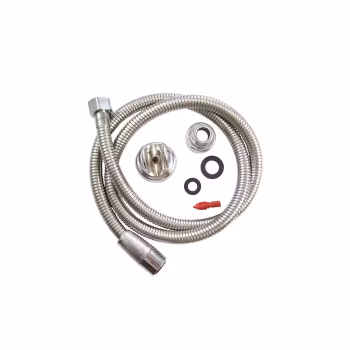 شیلنگ ( شلنگ ) توالت ریز بافت استیل دو پولیشه هانه Haneh