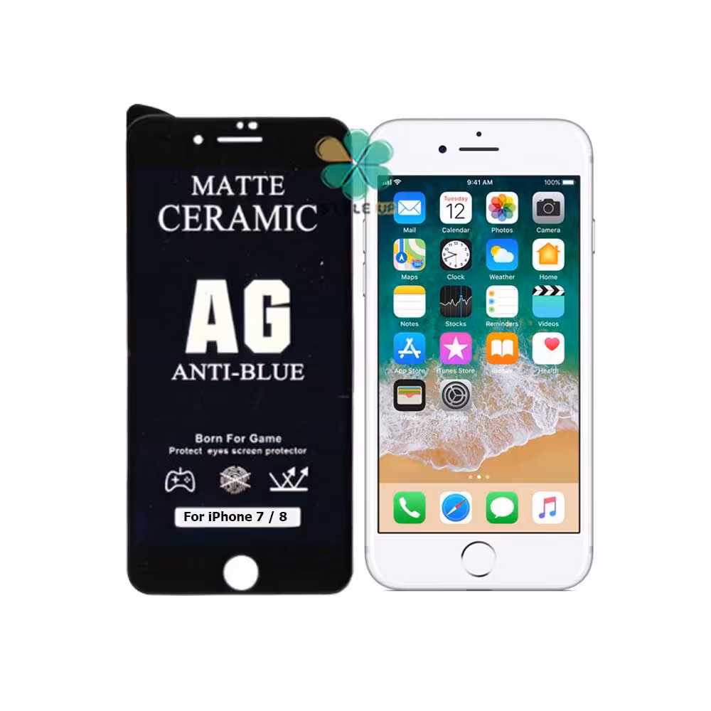 گلس سرامیک مات گوشی ایفون Apple iPhone 7 / 8 مدل Antiblue