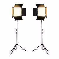 کیت نورپردازی پروژکتور Triopo T460 با پایه 2 متری A-kit27