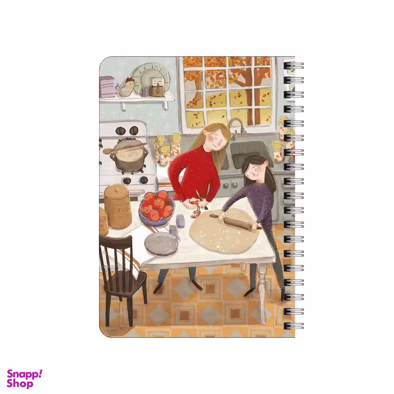 دفترچه یادداشت بامبیلیپ مدل چوبی طرح شیرینی پزی کد 8955180