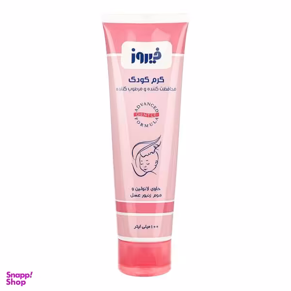 کرم محافظت کننده و مرطوب کننده کودک فیروز (Firooz) حجم 100 میلی لیتر