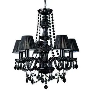 لوستر 5 شاخه مشکی فیلیپس  مدل 41766 30 10