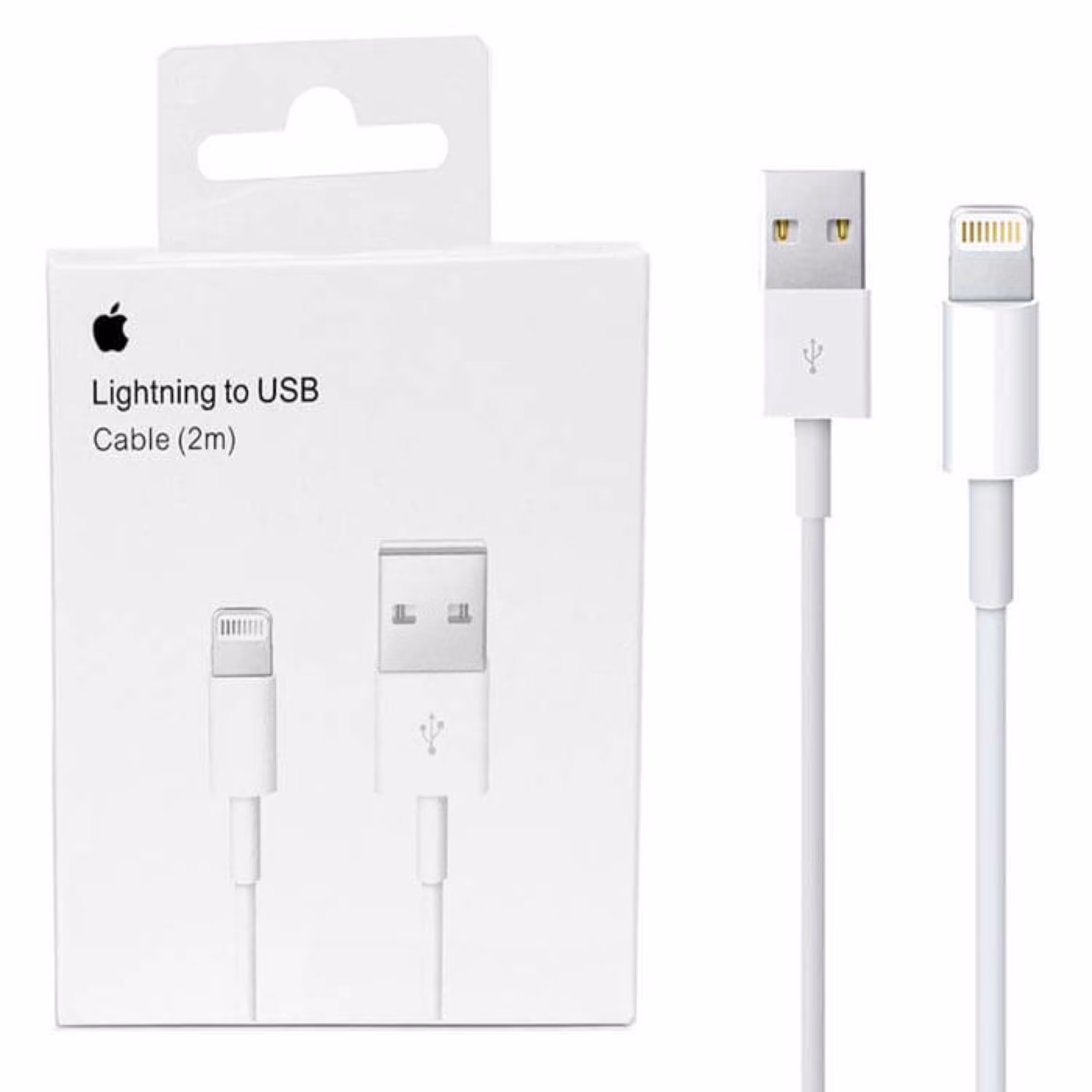 کابل 2 متری آیفون اصلی