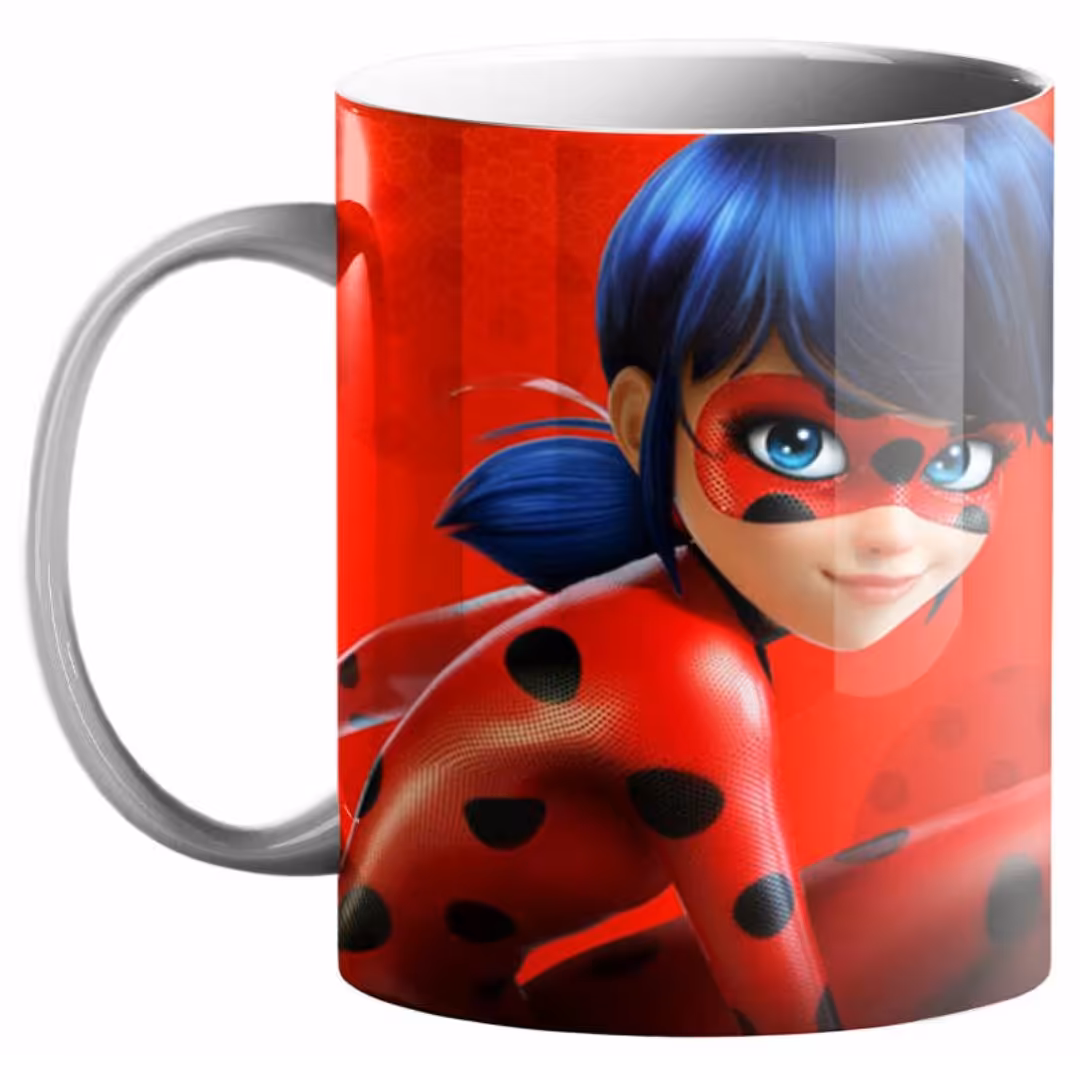 ماگ طرح دخترکفشدوزکی کد210