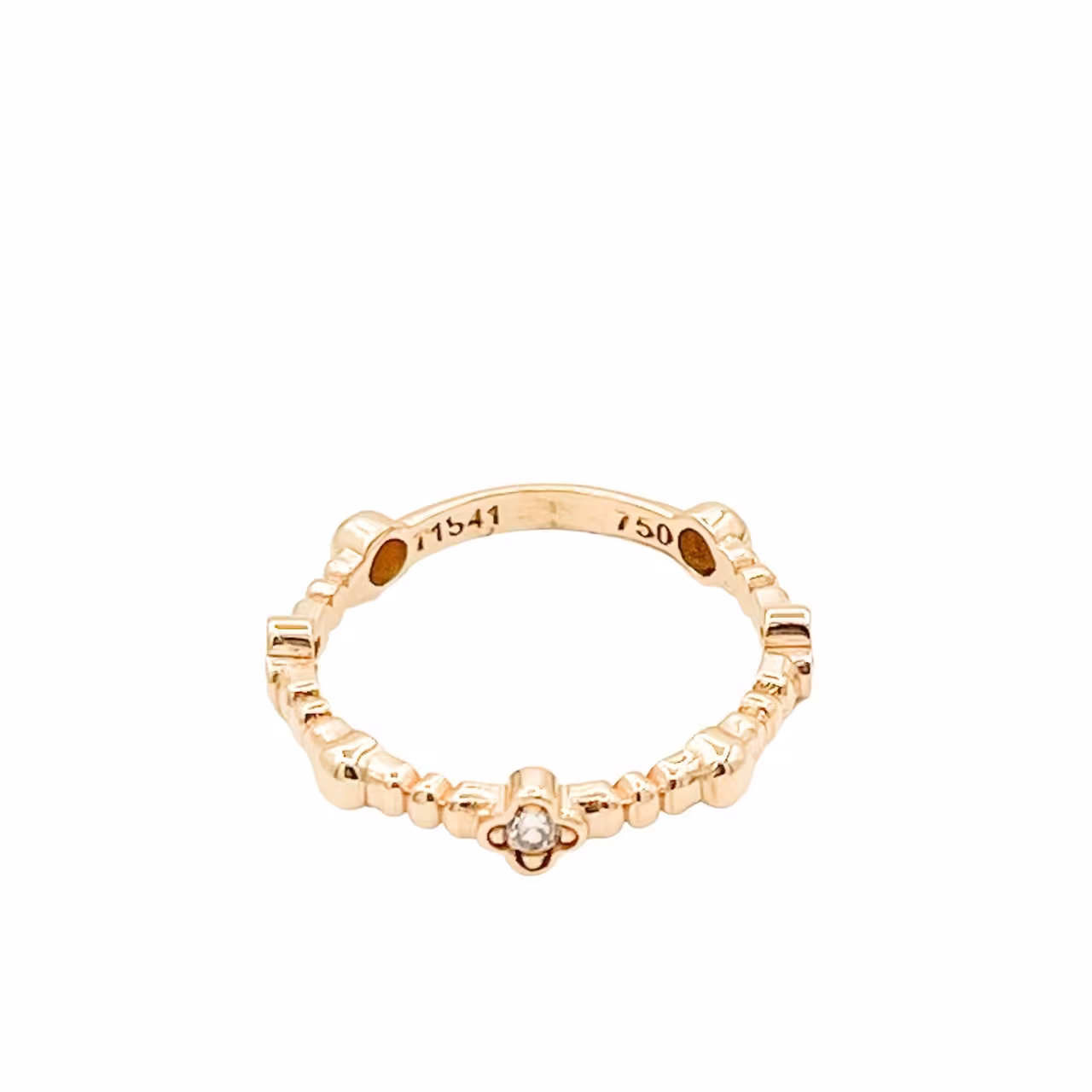 انگشتر طلای 18 عیار طرح مینیمال کد A034