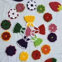 اسکاج فانتزی مدل لباس وگل