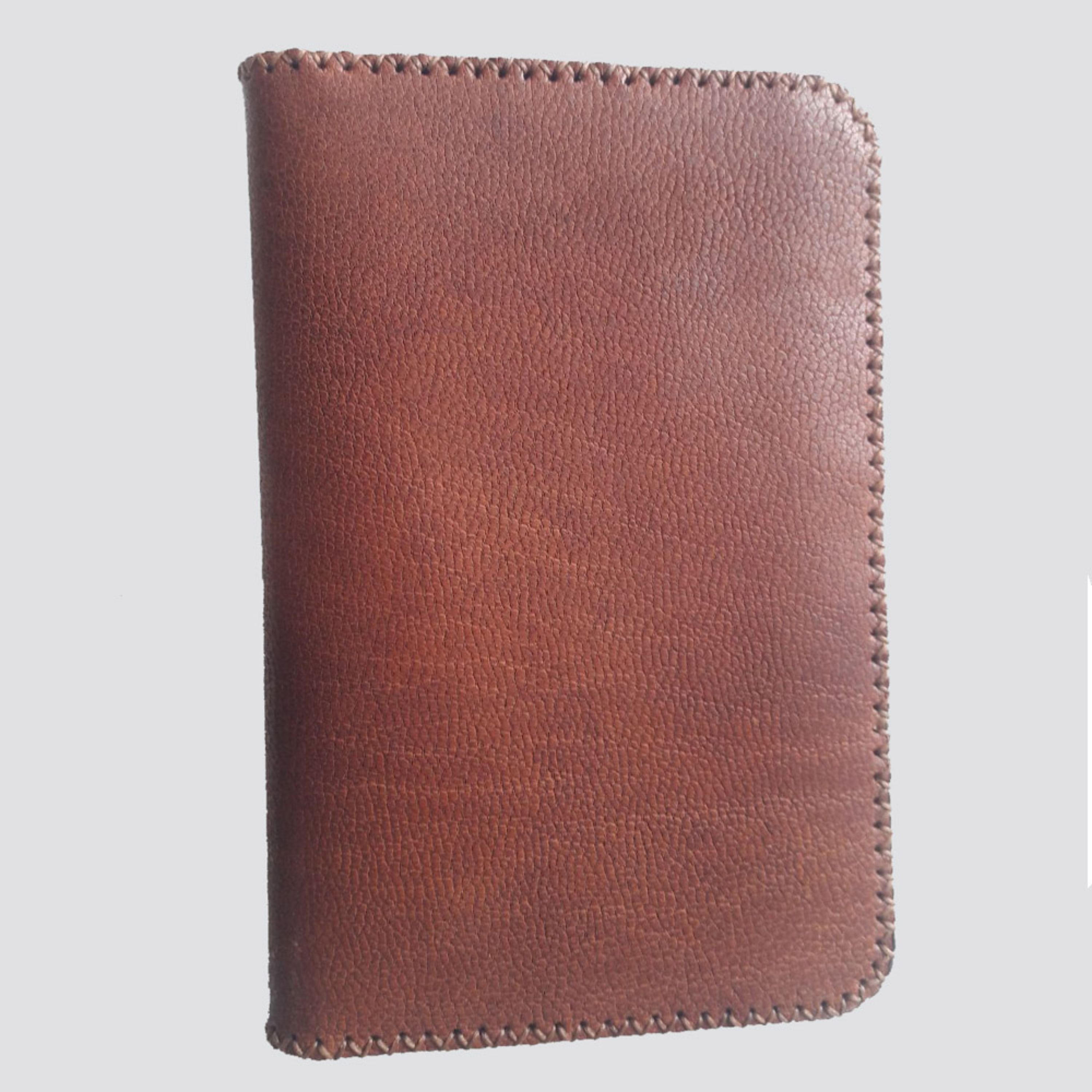 کیف پول 2 لت کتی مردانه( سایز کوچک) تولید شده با چرم طبیعی بز کدBi323