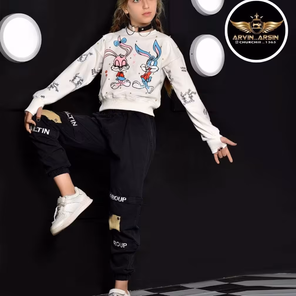 کراپ خوشگل دخترانه خرگوش 