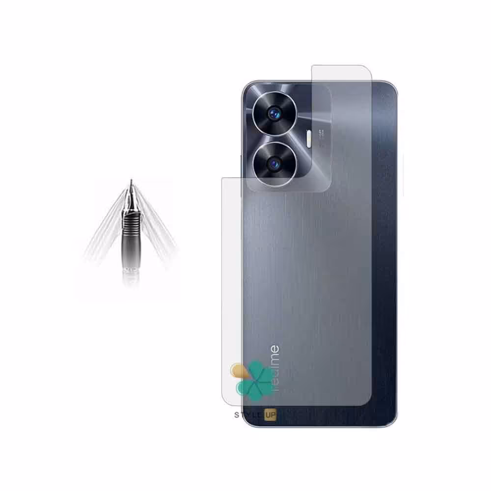 برچسب محافظ پشت گوشی مدل مات مناسب ریلمی Realme C55
