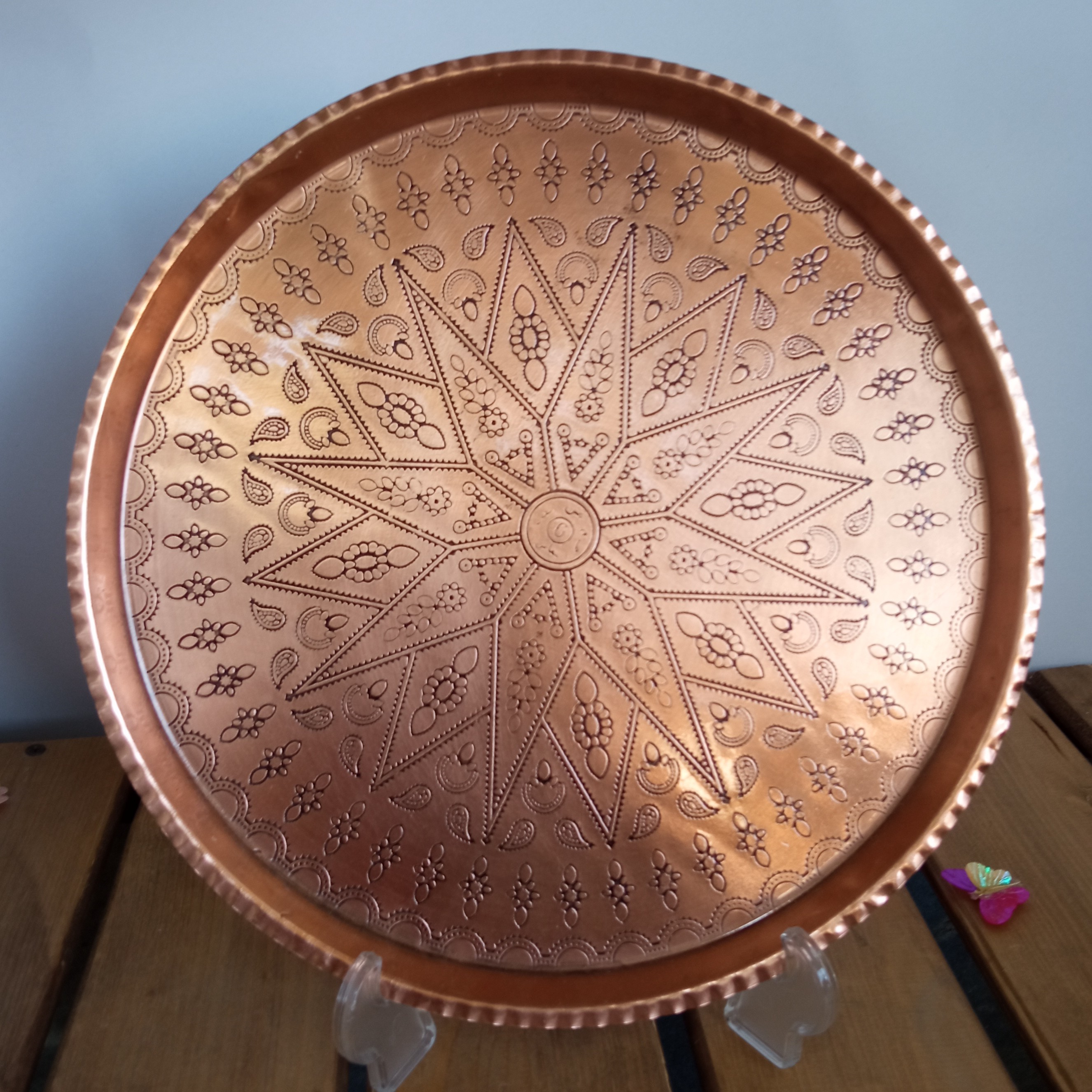 سینی گرد مسی نانو
