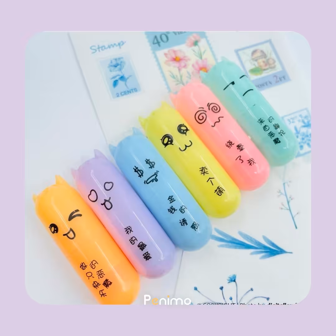 مینی هایلایتر فانتزی طرح خفاش