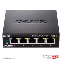 قیمت و خرید سوئیچ دی لینک D-Link DGS-105 دسکتاپ شبکه 5 پورت 10/100/1000Mbps - شبکه ساز