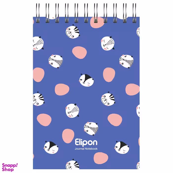 دفتر یادداشت 80 برگ الیپون (Elipon) طرح فانتزی کد 2626240