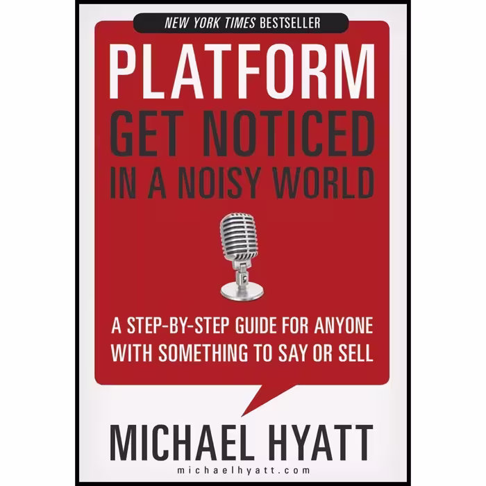 کتاب زبان اصلی Platform اثر Michael Hyatt انتشارات Thomas Nelson on Brilliance 