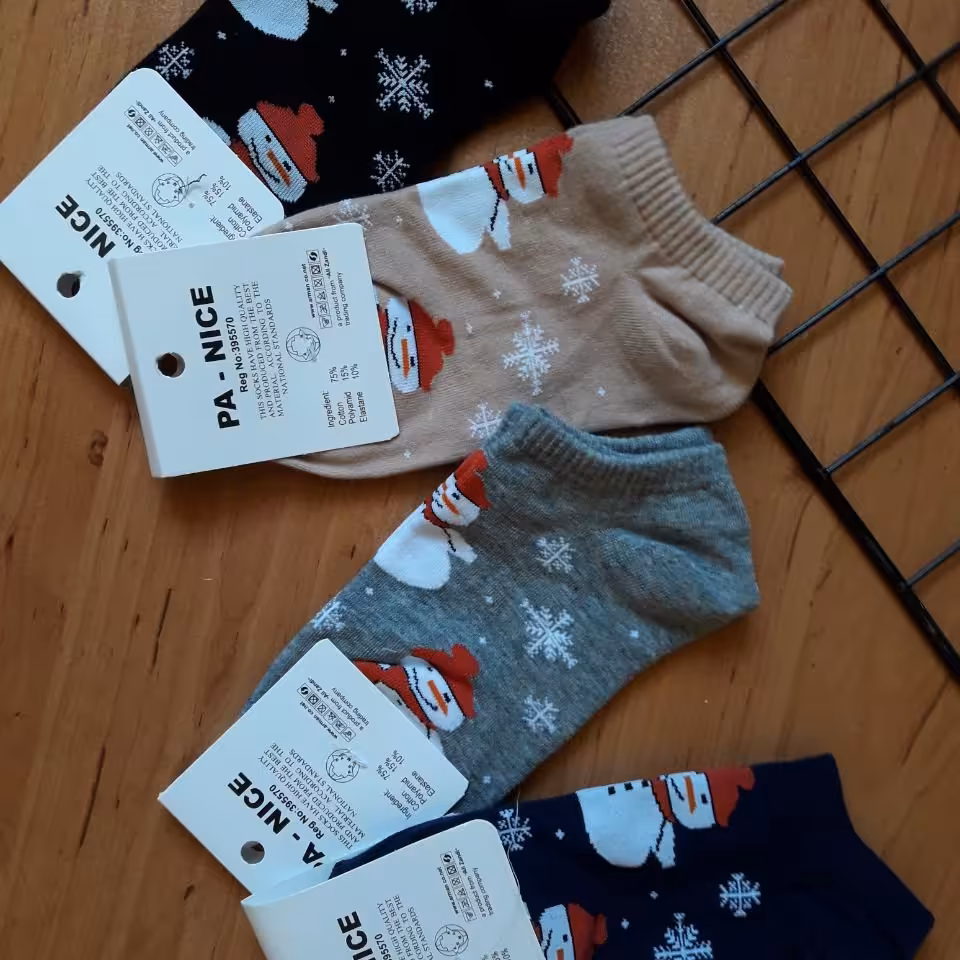 جوراب مچی آدم برفی