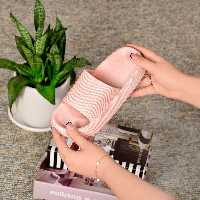 دمپایی مردانه نیکتا کد 164826 رنگ کالباسی سایز 41 تا 44