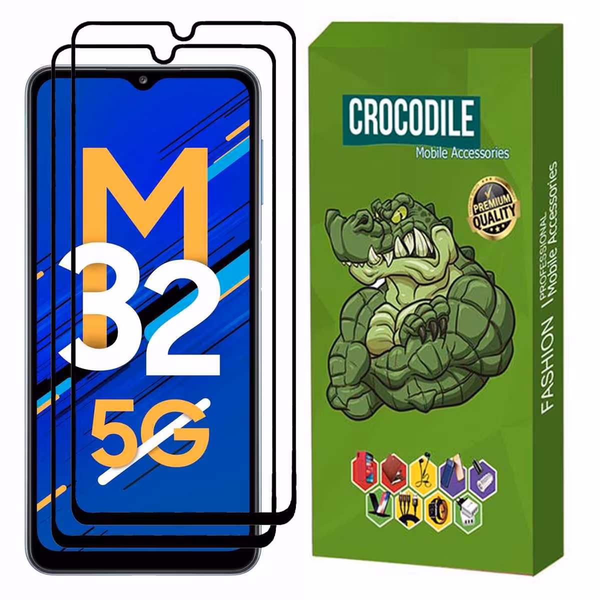 محافظ صفحه نمایش کروکودیل مدل C-FUL مناسب برای Samsung Galaxy M32 5G