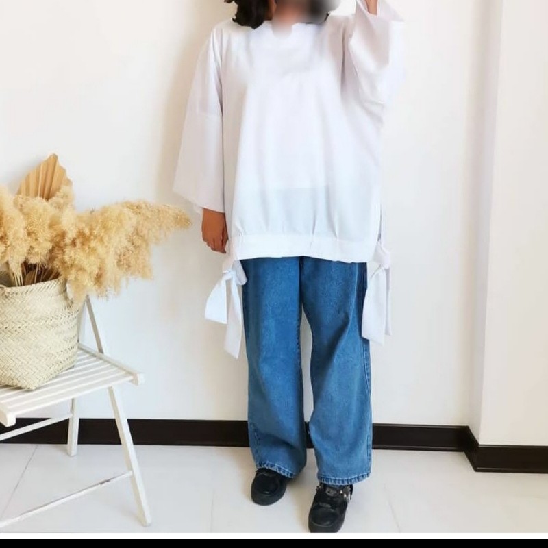 مانتو کوتاه پاپیون دار