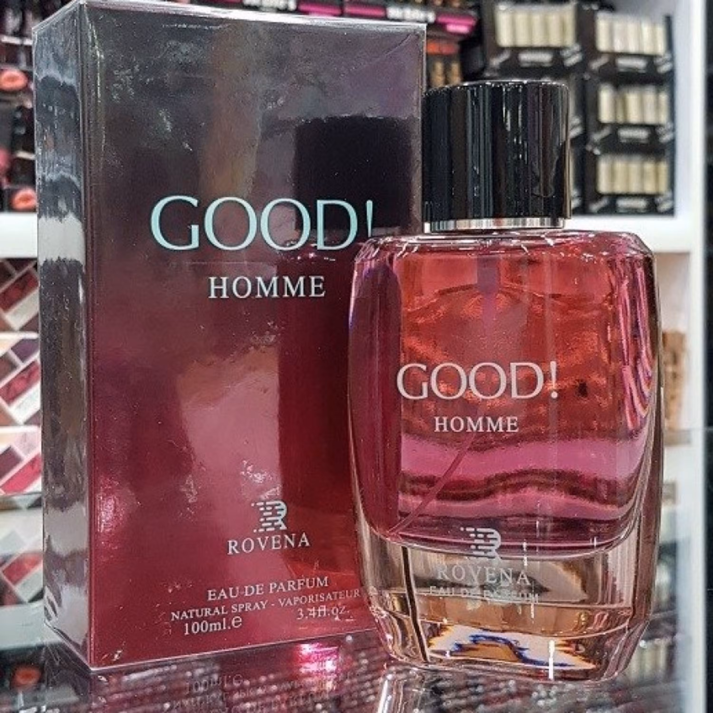 ادکلن روونا گود هوم قرمز مردانه 100 میل ROVENA GOOD HOMME