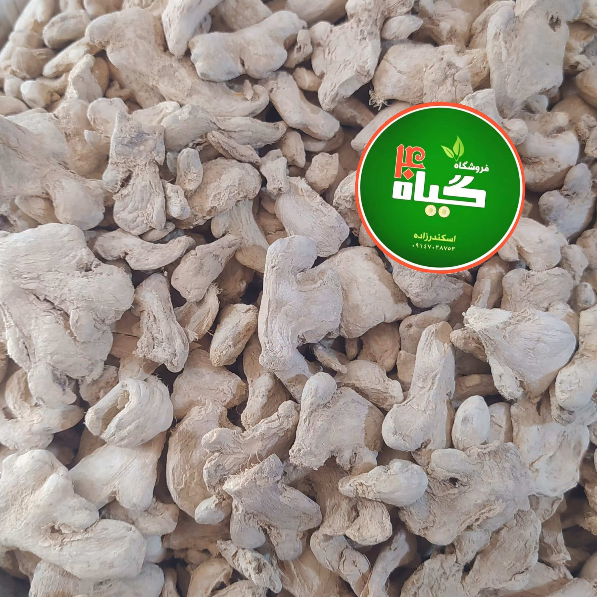 چوب زنجبیل اعلا هندی 100 گرمی عطاری چهل گیاه 