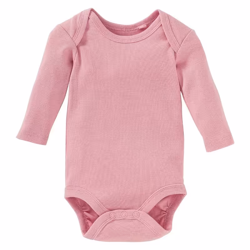  بادی دخترانه  صورتی پر رنگ نوزادی 1 تا 2 سال برند لوپیلو آلمان پوشاک کودک نیکا(ارسال رایگان)