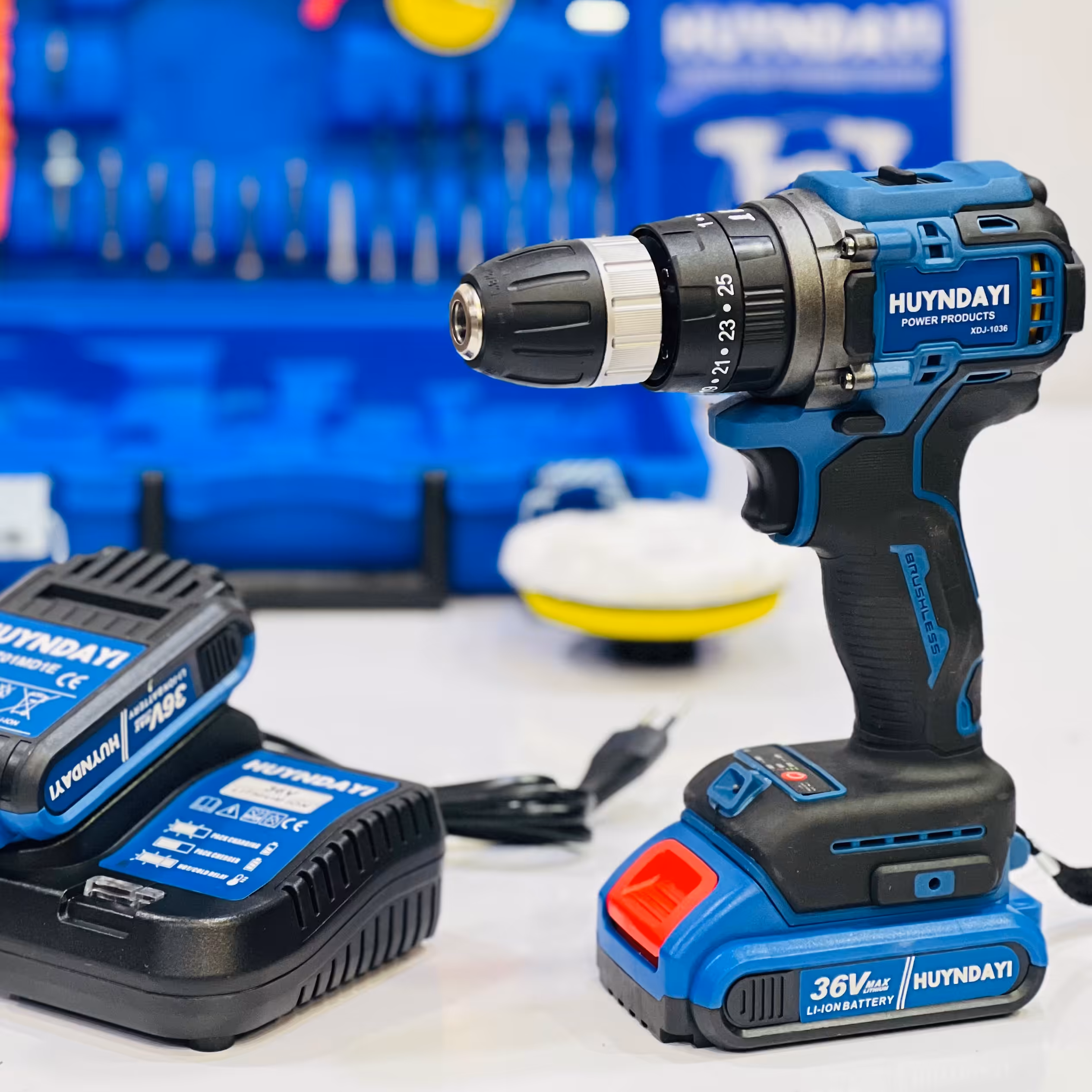 دریل شارژی هیوندا پولیش دار