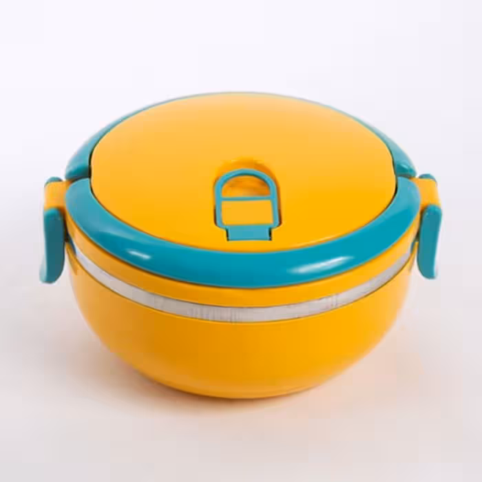 ظرف غذا مدل لانچ باکس کد 700 زرد با کیفیت عالی