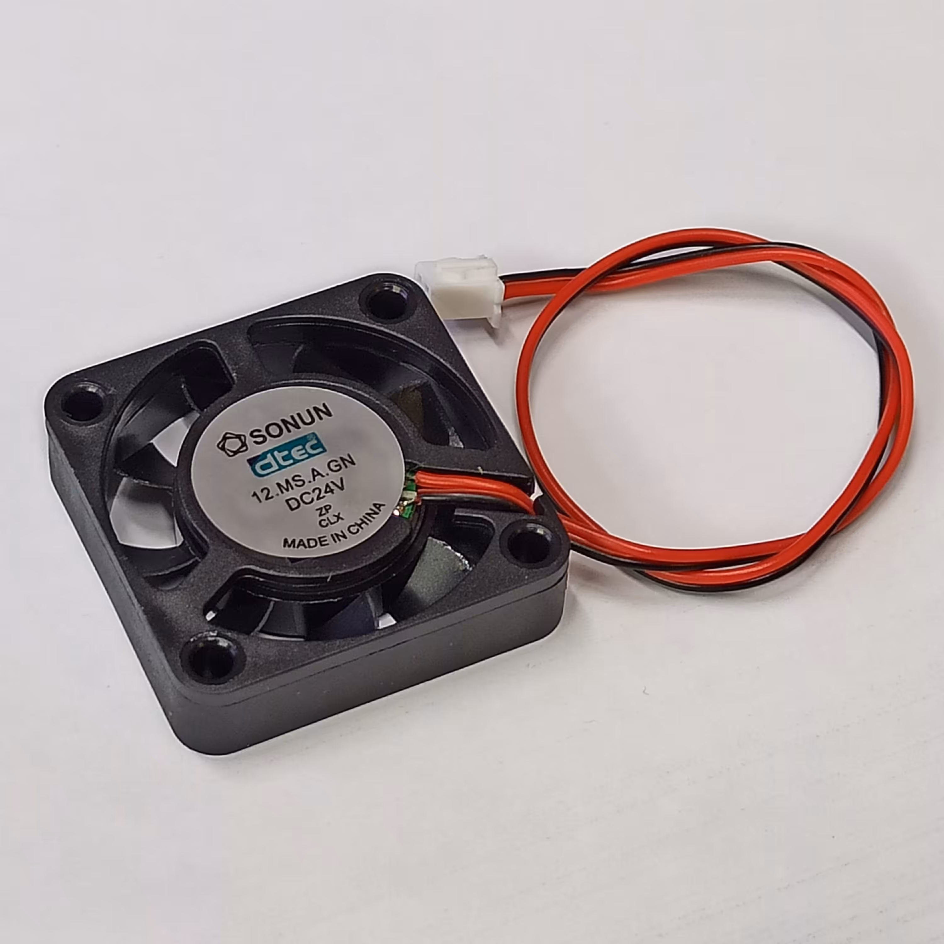 فن 24 ولت 4 در 4 سانتی ضخامت 1 سانتی متر دو سیم