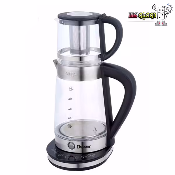 خرید چای ساز روهمی دسینی مدل KD-3003 شیشه ای - دومینو کالا
