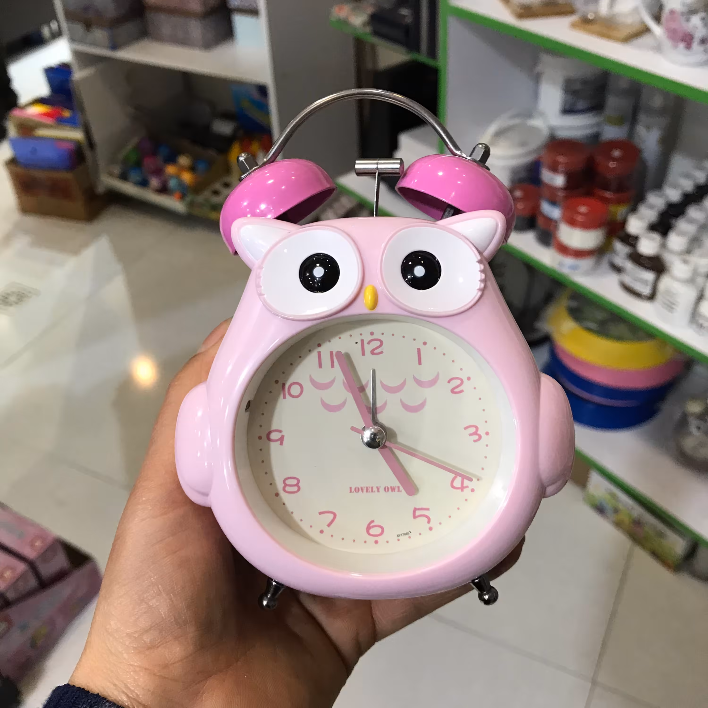 ساعت رومیزی طرح کودک مدل جغد تضمینی