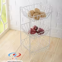 جاپیازی جاسیبزمینی پیازی سه طبقه ساده مدل اطلس غرفه نارنجی