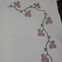 دستمال خامه دوزی مناسب برای جهیزیه،هدیه