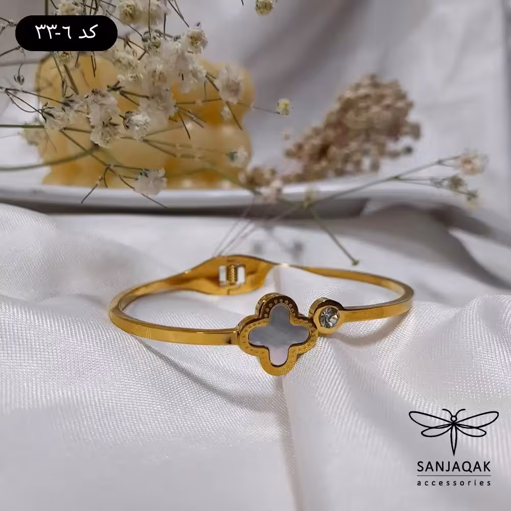 تک دست زنانه مدل ونکلیف سفید