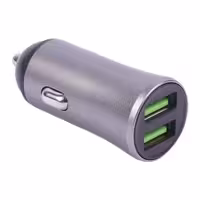 شارژر فندکی فست شارژ Denmen DZ07 2.4A 12W