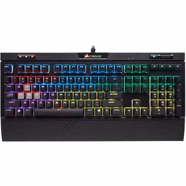 کیبورد مخصوص بازی کورسیر   CORSAIR Strafe k70 RGB MK.2 Mechanical Gaming Keyboard