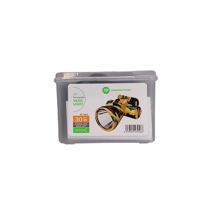 خرید چراغ قوه پیشانی بند ارتشی DP-7237C با نور قوی و بادوام
